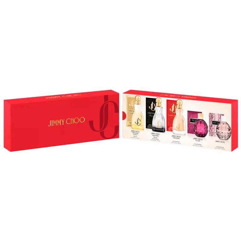 KIT DE MINIATURAS DE PERFUMES JIMMY CHOO 5X4.5ML