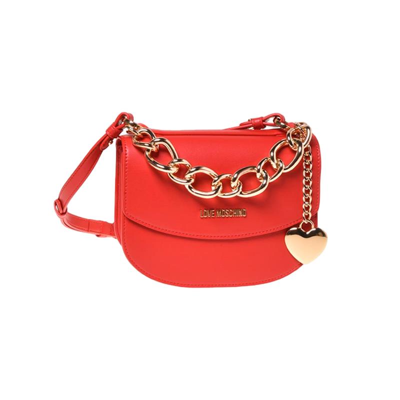 BOLSA FEMININA LOVE MOSCHINO JC4160PP1PL1450A VERMELHO