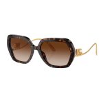OCULOS DE SOL FEMININO DOLCE GABBANA TAM 58 18 145 MARROM DOURADO 0DG4468BF 502/1358