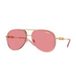 OCULOS DE SOL FEMININO VERSACE TAM 60 16 140 ROSA 0VE2260 10028460