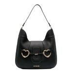 BOLSA LOVE MOSCHINO FEM DE OMBRO ALCA PRETO JC4130PP1GLI1000