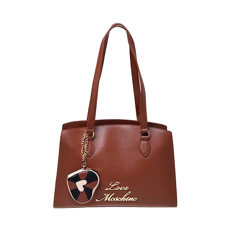 BOLSA LOVE MOSCHINO JC4276PP0OK1030A MARROM