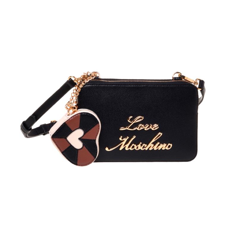 BOLSA LOVE MOSCHINO JC4275PP0OK1000A PRETO