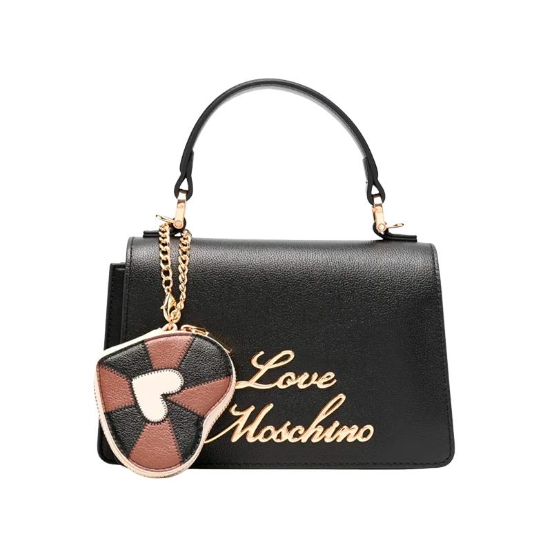 BOLSA LOVE MOSCHINO JC4273PP0OK1000A PRETO