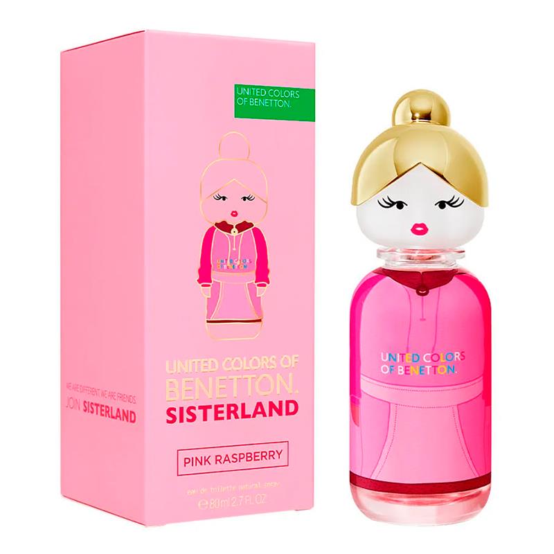 PERFUME BENETTON SISTERLAND PINK RASPBERRY EDT 80ML