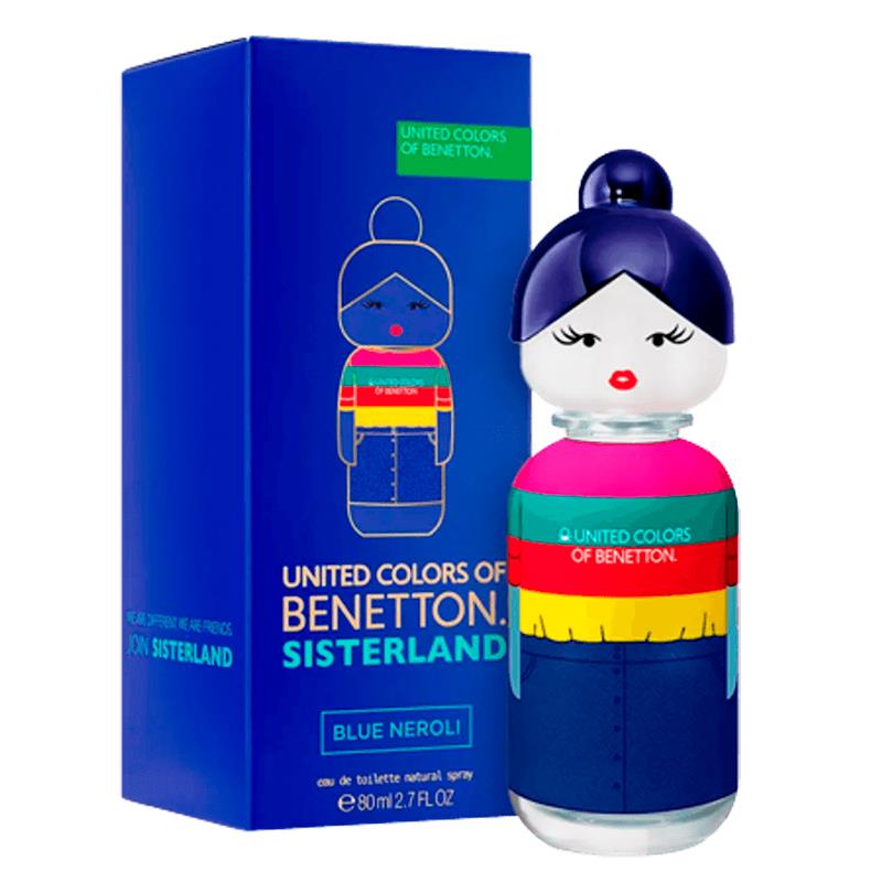 PERFUME BENETTON SISTERLAND BLUE NEROLI EDT 80ML