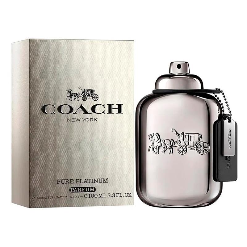 PERFUME MASCULINO COACH PURE PLATINUM PARFUM 100ML