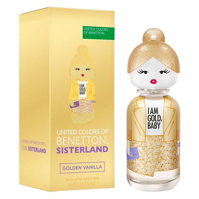 PERFUME BENETTON SISTERLAND GOLD VANILLA EDP 80ML
