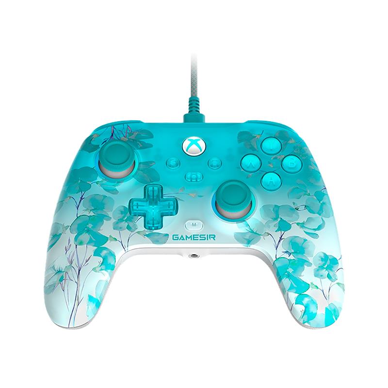 CONTROLE GAMESIR T7 PRO WIRED XBOX AZUL/BRANCO