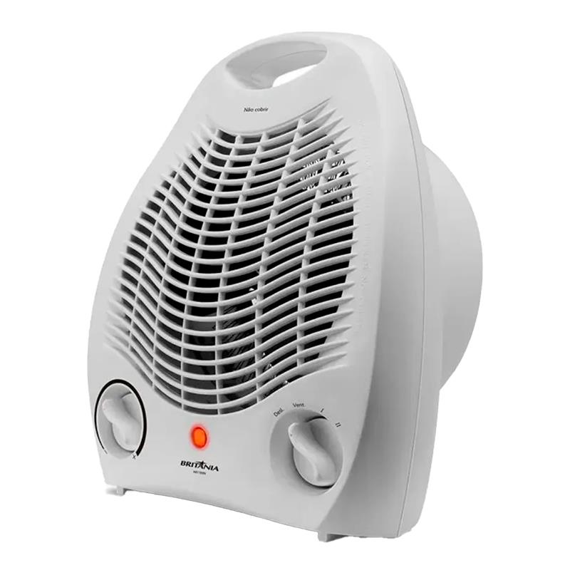 AQUECEDOR ELETRICO BRITANIA 1500W AB1100N BRANCO 127V