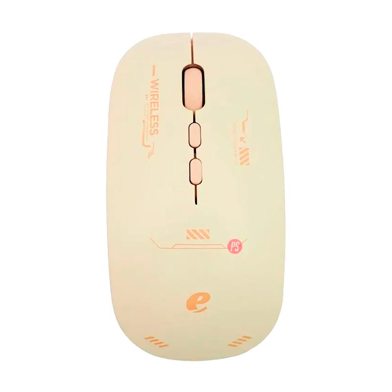 MOUSE SEM FIO ACER 2.4 GHZ L175S-H MILK TEA COR CREME
