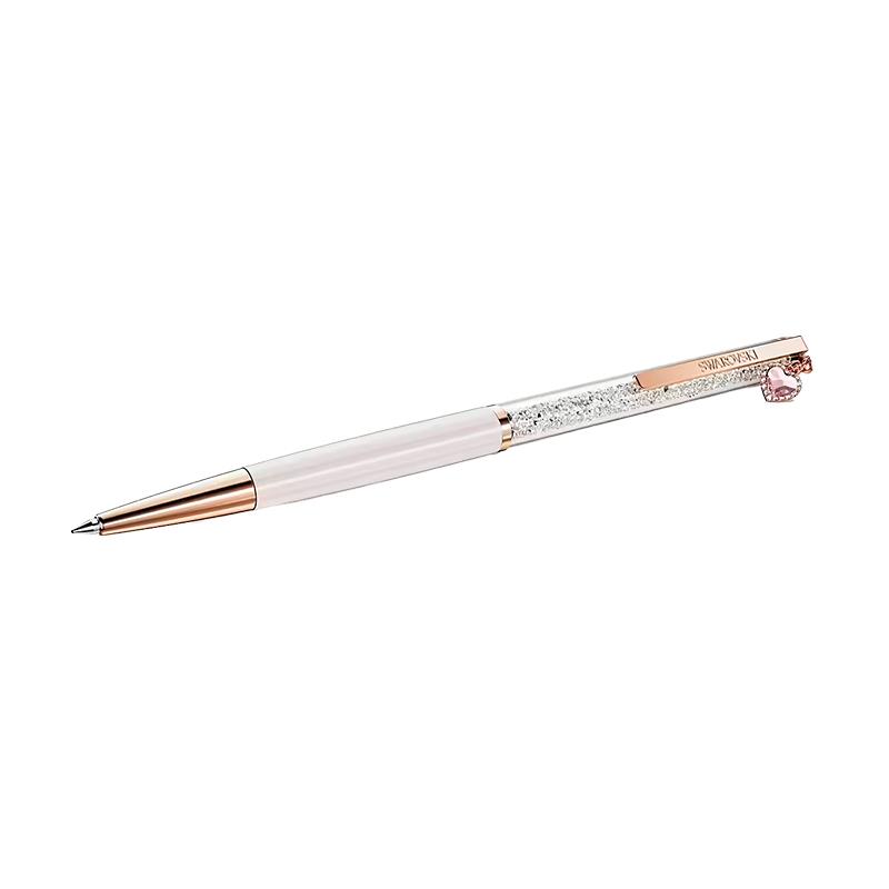 CANETA ESFEROGRAFICA SWAROVSKI CRYSTALLINE 5751404 OURO/ROSE