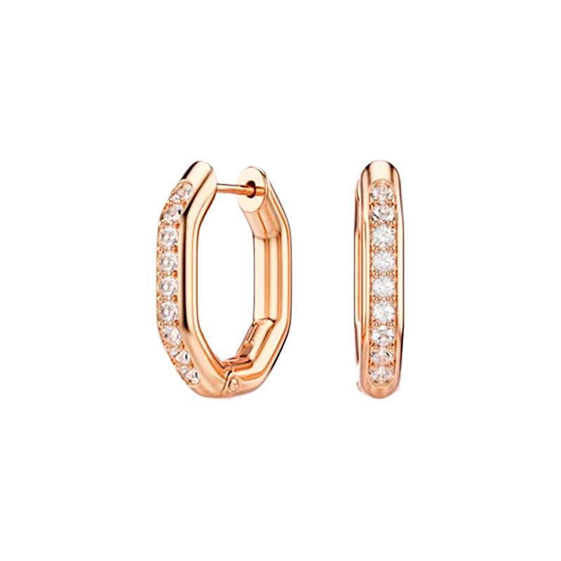 BRINCO DE ARGOLA SWAROVSKI DEXTERA MINI 5747836 GOLD