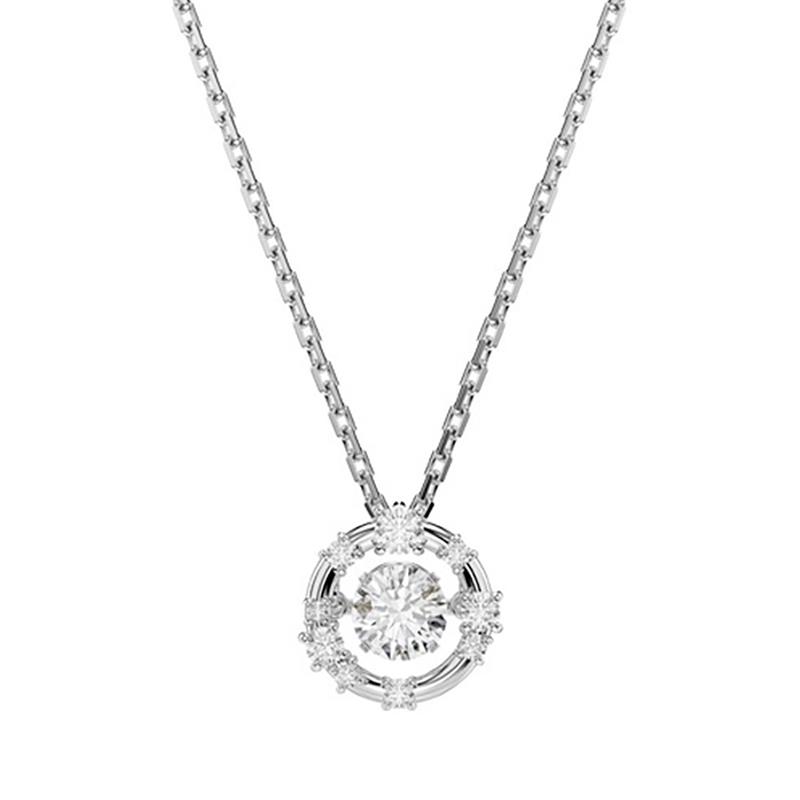 COLAR COM PIGENTE SWAROVSKI CONSTELLA PEND 5747529 SILVER