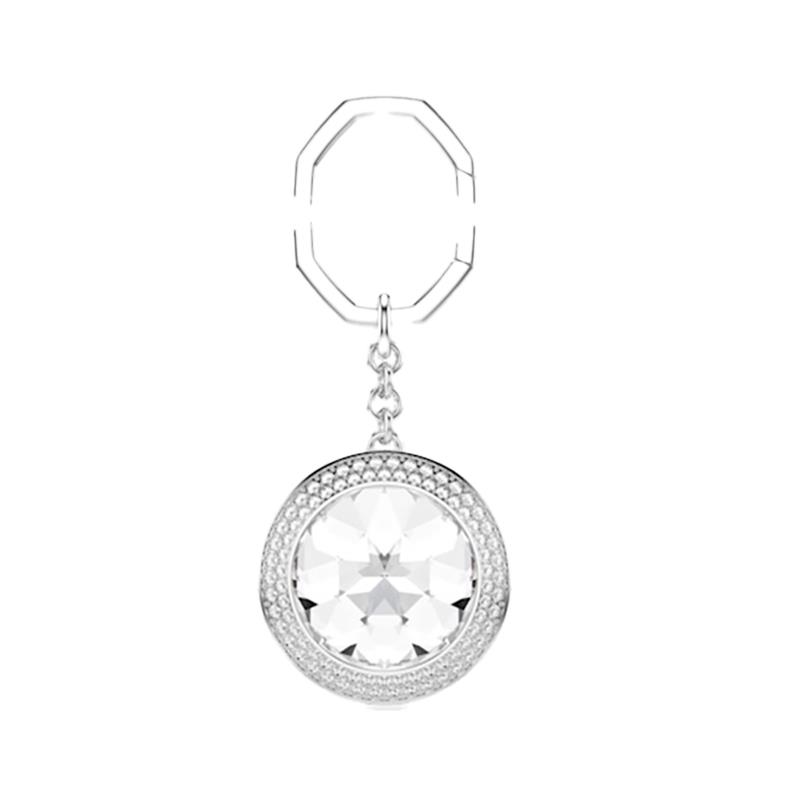 CHAVEIRO SWAROVSKI MATRIX ZIRCONIA 5767063 BRANCO