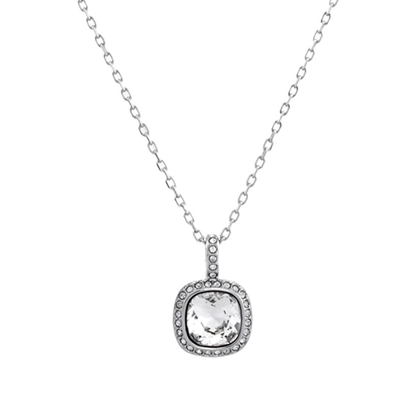 COLAR SWAROVSKI UNA ANGELIC CUSHION 5762648 SILVER
