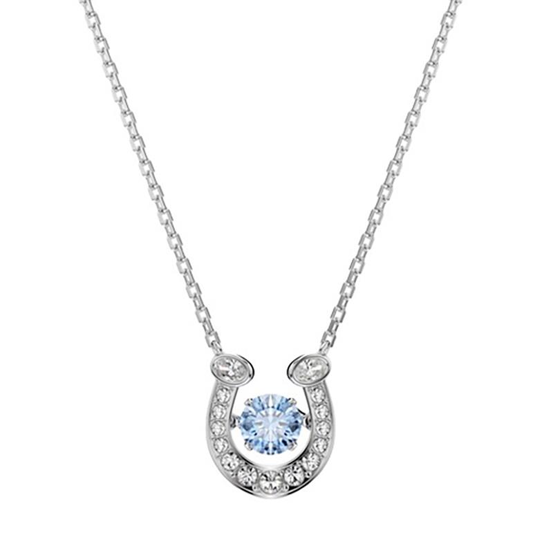 COLAR SWAROVSKI SPARKLING DANCE ROUND 5747528 SILVER