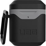 ESTOJO UAG P/AIRPODS GEN 1 2 PRETO/CINZA