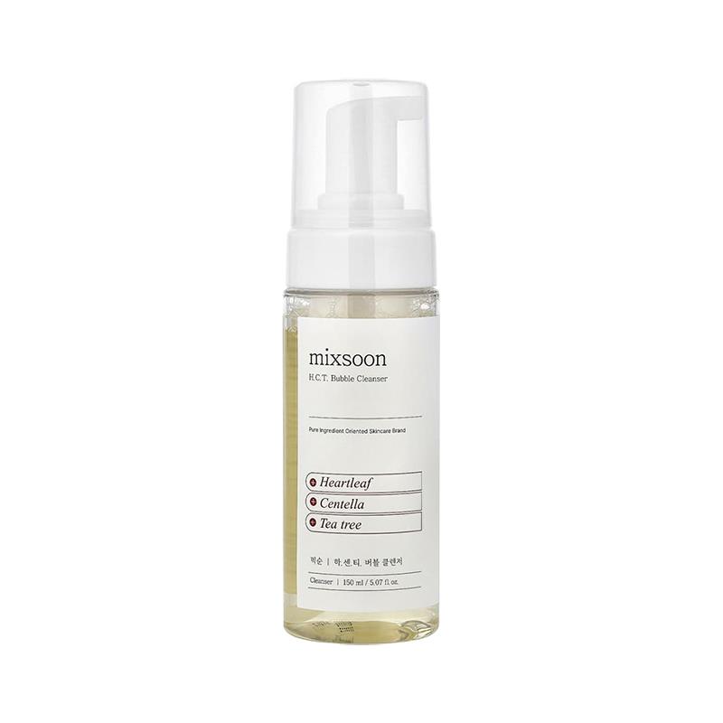 LIMPADOR FACIAL EM ESPUMA MIXSOON H.C.T. COM HEARTLEAF 150ML
