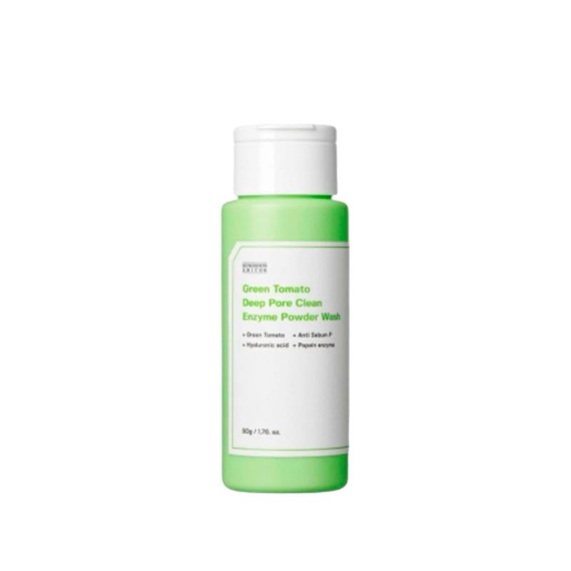SABONETE FACIAL EM PO SUNGBOON EDITOR GREEN TOMATO COM ENZIMAS 50G