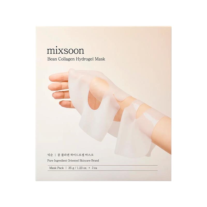 MASCARA FACIAL DE HIDROGEL MIXSOON NUTRITIVA DE FEIJAO 35G 3UN