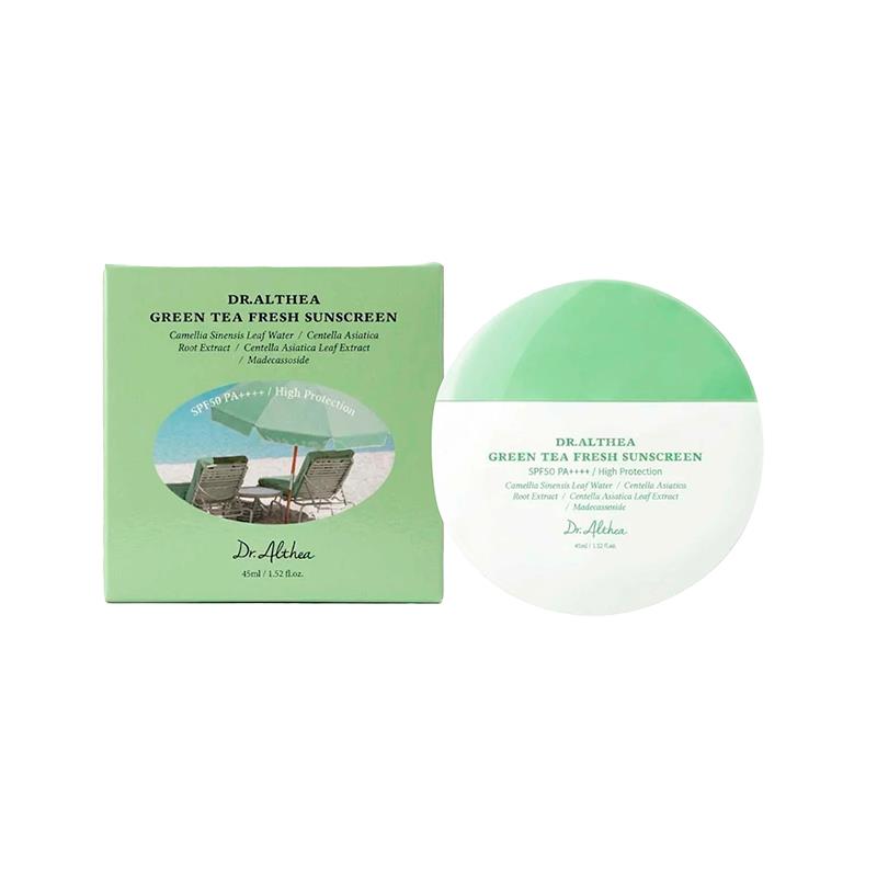 PROTETOR SOLAR FACIAL DR. ALTHEA HIDRATANTE DE CHA VERDE 45ML