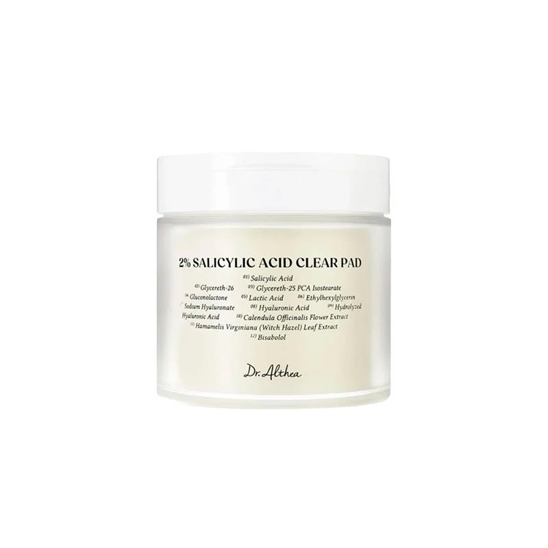 DISCOS FACIAIS DR. ALTHEA EXFOLIANTES E CLAREADORES 170G 65UN