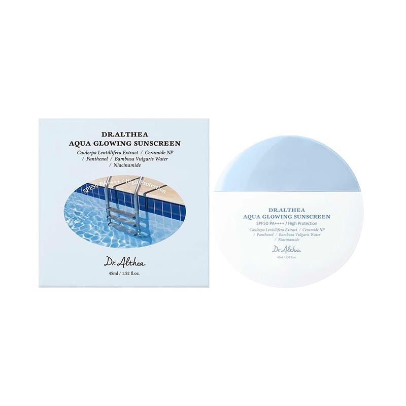 PROTETOR SOLAR FACIAL DR. ALTHEA HIDRATANTE AQUA GLOWING 45ML