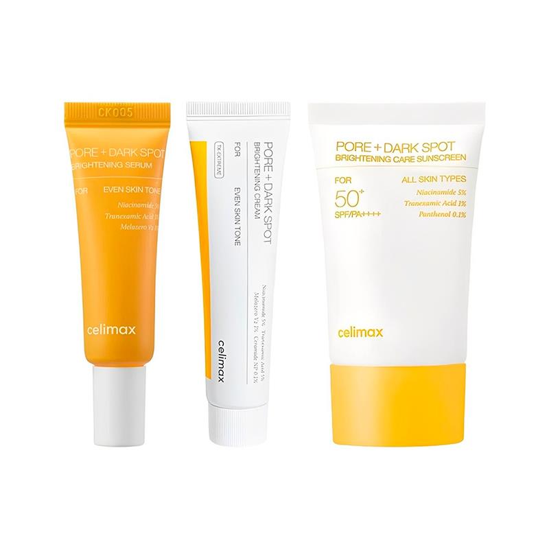 KIT CELIMAX DE TRATAMENTO FACIAL SERUM 10ML+CREME 7ML+PROTETOR SOLAR 10ML