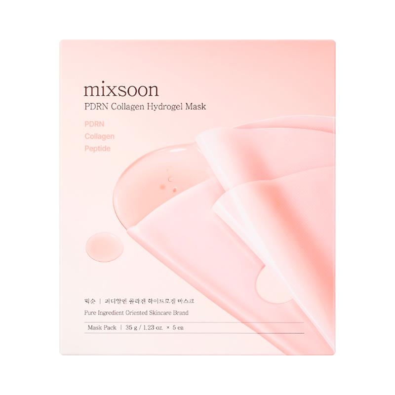 MASCARA FACIAL MIXSOON DE HIDROGEL FIRMANTE DE PDRN E COLAGENO 35G 5UN