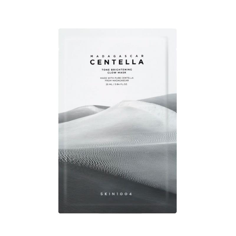 MASCARA FACIAL ILUMINADORA SKIN10004 CENTELLA GLOW MASK 25ML BRINDE