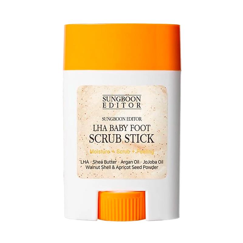 ESFOLIANTE SUNGBOON PARA OS PES EM BASTAO COM LHA BABY FOOT SCRUB STICK 20G