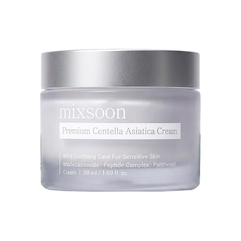 CREME FACIAL MIXSOON CALMANTE DE CENTELLA ASIATICA PREMIUM COM INGREDIENTES PUROS 50ML