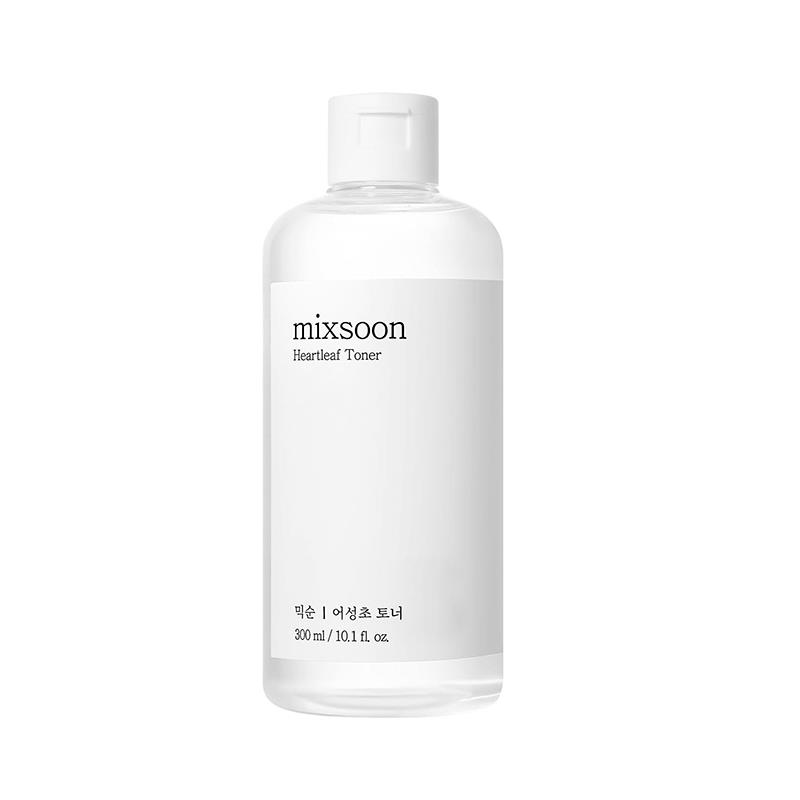 TONICO FACIAL MIXSOON CALMANTE DE HEARTLEAF COM INGREDIENTES PUROS 300ML