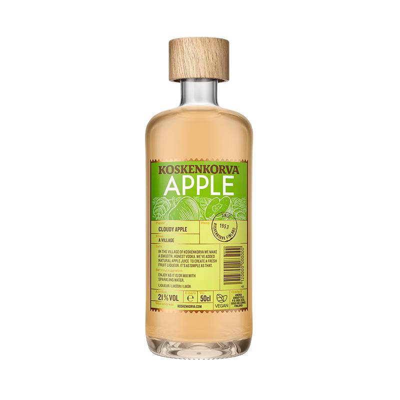 LICOR KOSKENKORVA CLOUDY APPLE 500ML 21% KOSKENKORVA