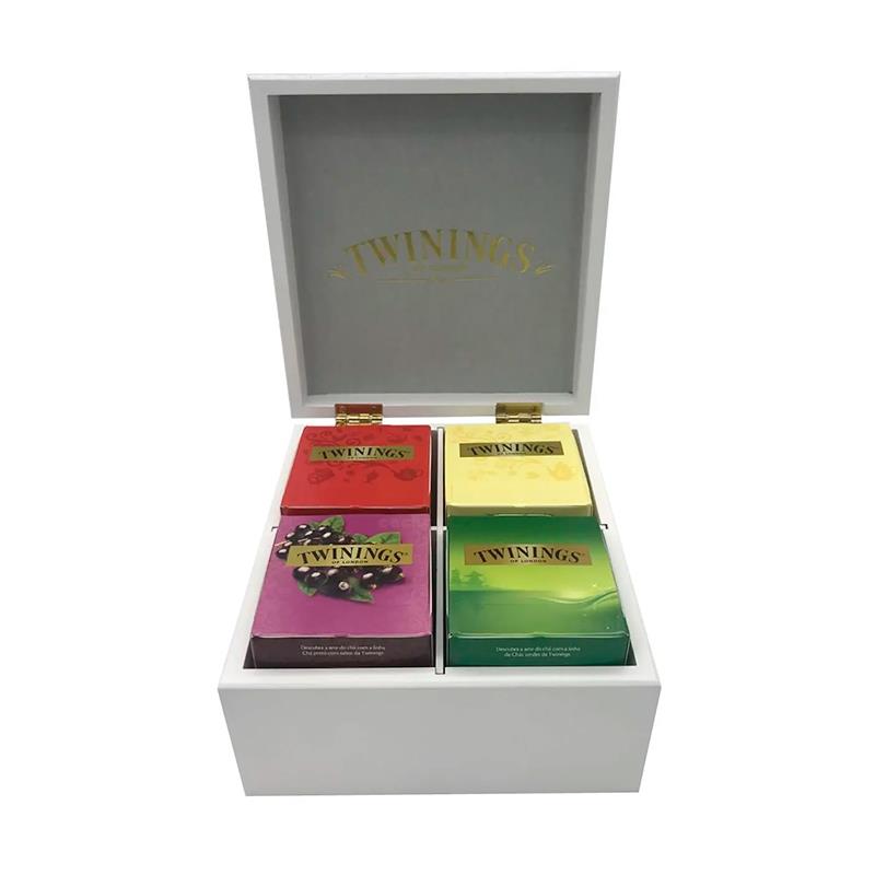KIT CAIXA TWININGS OF LONDON CHA INFUSAO 60 SACHES
