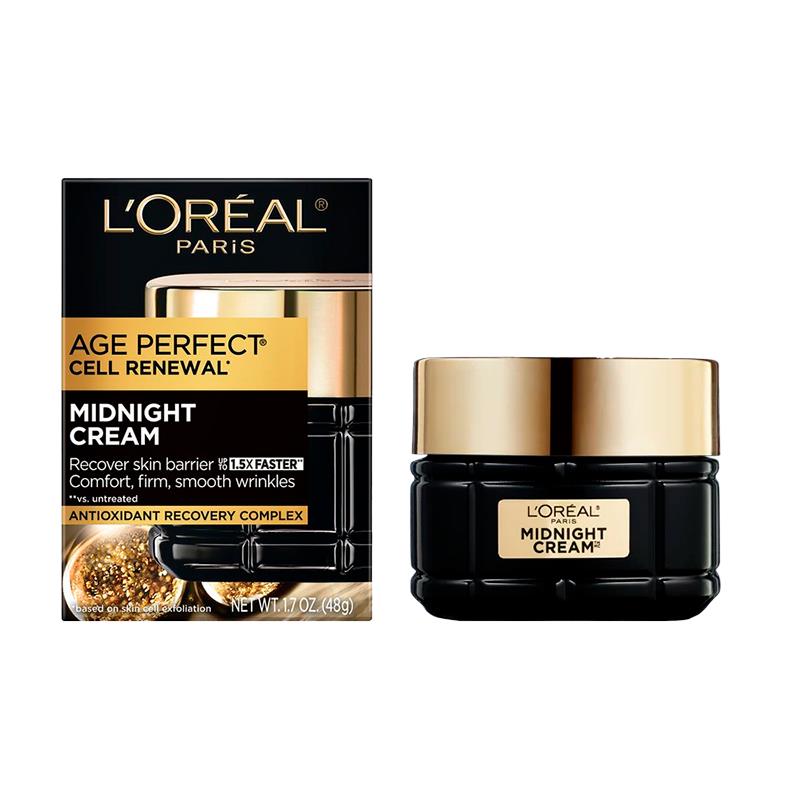 CREME NOTURNO REGENERADOR LOREAL PARIS AGE PERFECT CELL RENEWAL MIDNIGHT CREAM 48G
