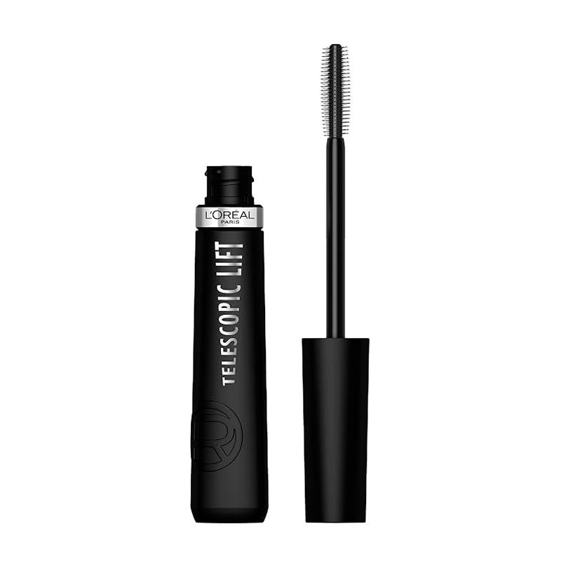 MASCARA LOREAL PARIS CILIOS TELESCOPIC LIFT MASC BLK WASHABLE 10ML PRETO