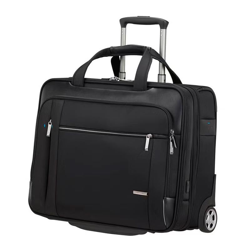 MALA DE VIAGEM SAMSONITE SPECTROLITE 3.0 ROLLING TOTE 17.3" TAM P CARRY ON BLACK