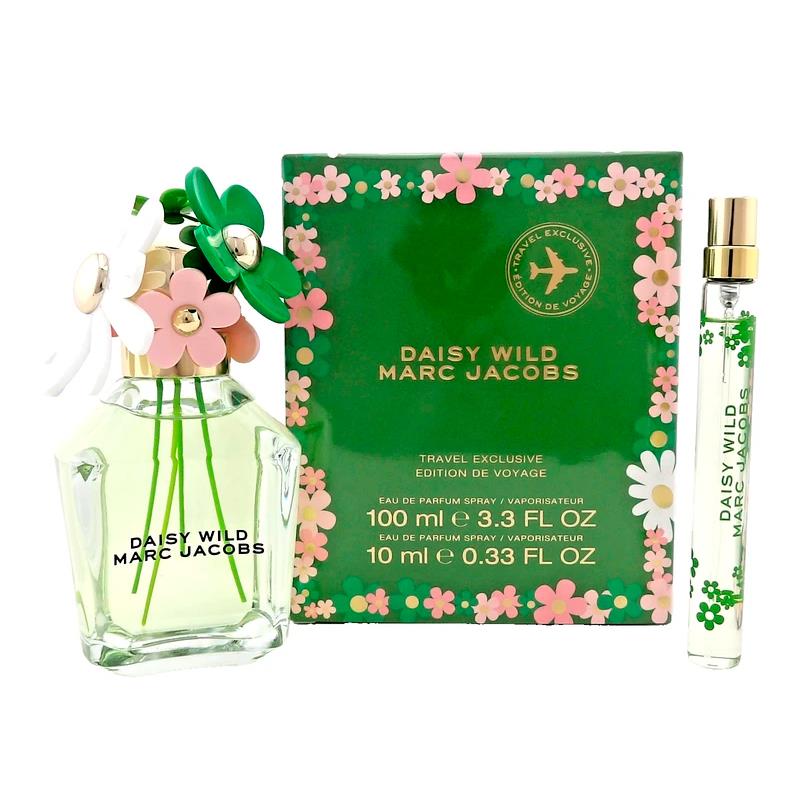 KIT DE PERFUME MARC JACOBS FEMININO DAISY WILD EDP 100ML + PS 10ML