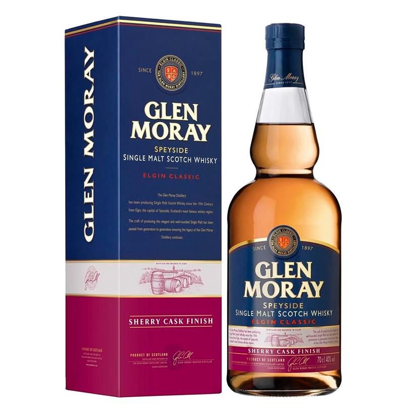 WHISKY GLEN MORAY ELGIN CLASSIC SHERRY CASK FINISH 700ML 40%