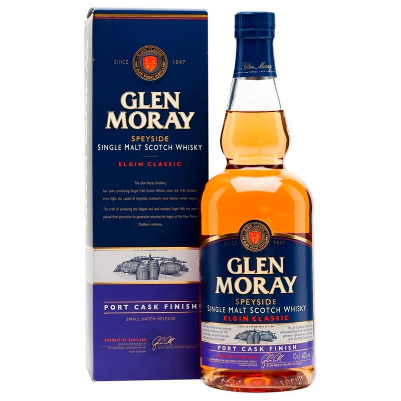 WHISKY GLEN MORAY ELGIN CLASSIC PORT CASK FINISH 700ML 40%