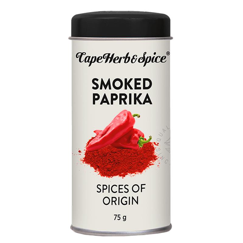 MIX DE ESPECIARIAS CAPE HERB & SPICE SMOKED PAPRIKA 75G