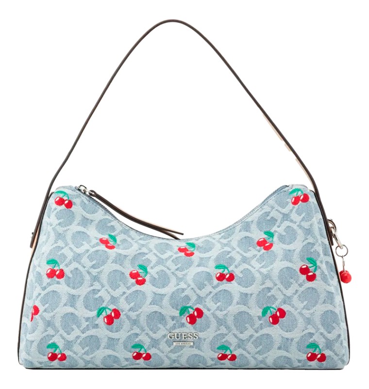 BOLSA FEMININA GUESS JASMIN SHOULDER DE201218-DEN DENIM