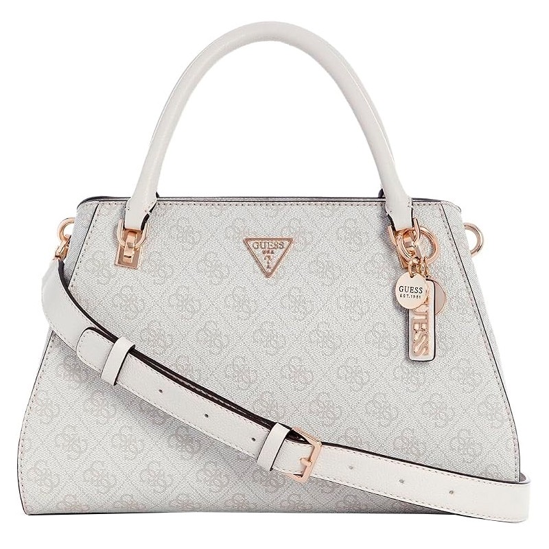 BOLSA FEMININA GUESS NOELLE 4G LOGO BG967207-BNN BONE