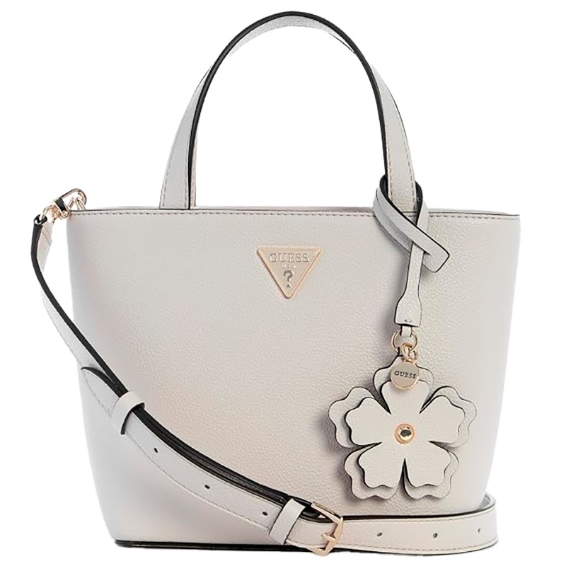 BOLSA FEMININA GUESS LUCCI MINI TOTE BG972575-LTA LIGHT TAUPE