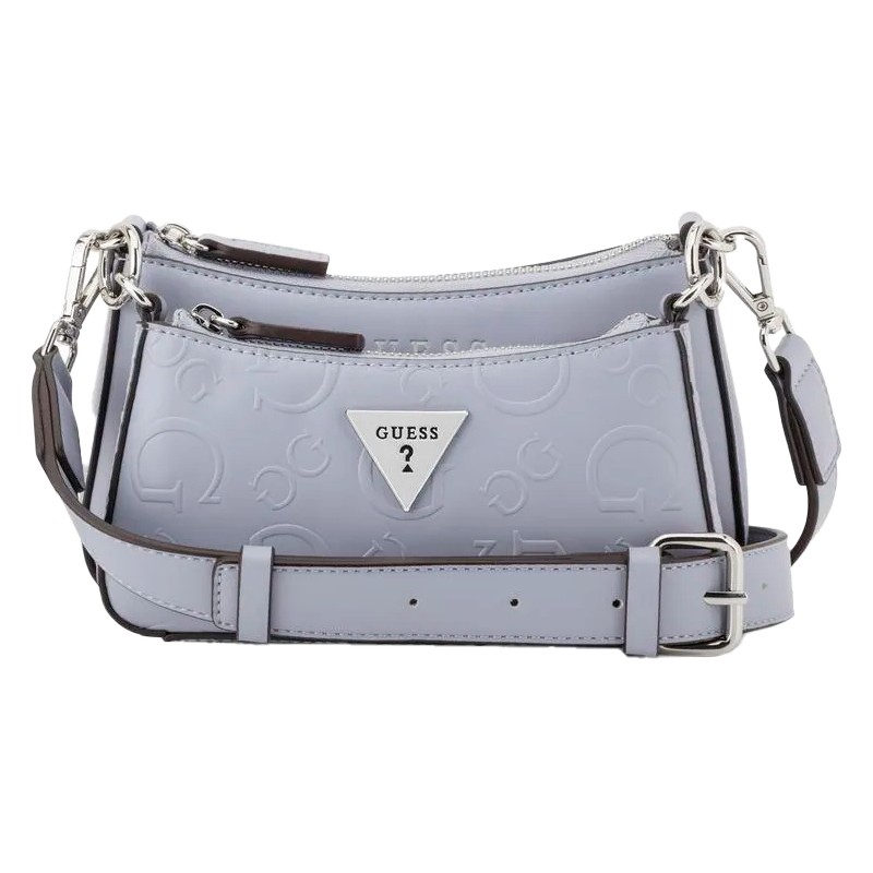 BOLSA TRANSVERSAL GUESS HOLLY MINI CROSSBODY AA186770-WIS WISTERIA AZUL