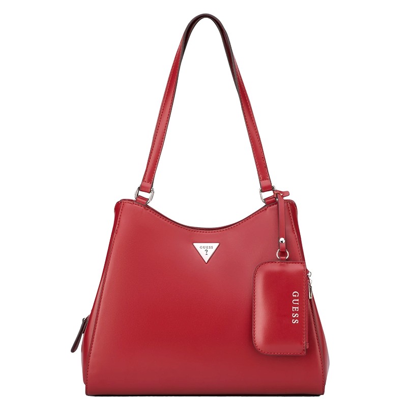 BOLSA FEMININA GUESS ELSA SATCHEL LE216707-BER BERRY