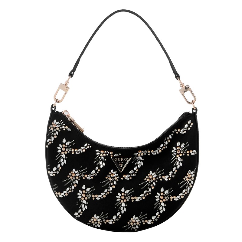 BOLSA FEMININA GUESS TASMIN MINI EM993172-BLA PRETO