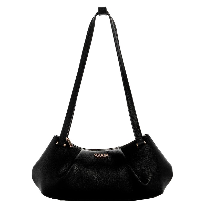 BOLSA FEMININA GUESS AMORETTE SHOULDER SATCHEL BG789808-BLA BLACK